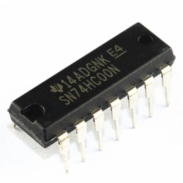 74LS00 Quad 2 Input NAND Gate IC - 7400 IC