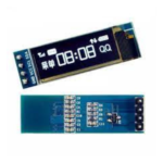 0.91 inch I2C/IIC 128x32 OLED Display Module - Blue