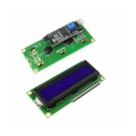 1602 (16x2) LCD Display with I2C/IIC interface - Blue Backlight