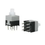Push Switch -Self Locking Action - 6 Pin