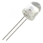 White LED - 10mm Transparent