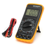 DT9205A Digital Multimeter with Probes and Battery