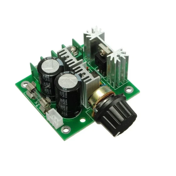 12V-40V10A DC Motor PWM Speed Control Switch Governor - Image 2