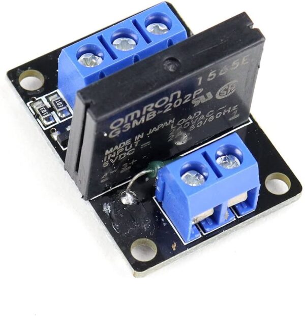 A03B 1 Road 5V Low Level Solid State Relay Module with Fuse SSR 250V 2A Fuse