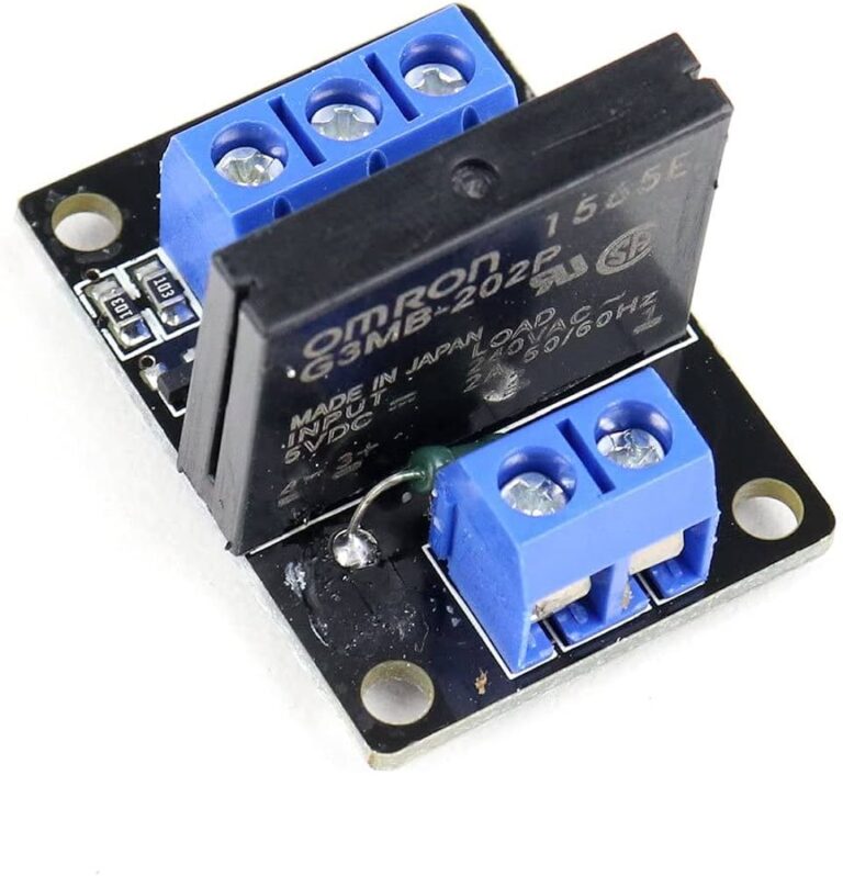 A03B 1 Road 5V Low Level Solid State Relay Module with Fuse SSR 250V 2A